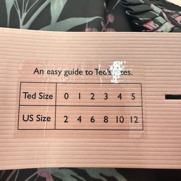 Ted Baker tropical elegance skater dress *NWT* - Picture 5 of 7